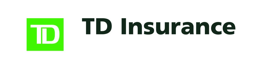 TD Insurance Logo, TD in a vibrant green box with TD Insurance in black text to the right.