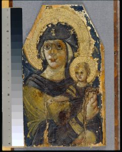 panting of virgin mary and jesus