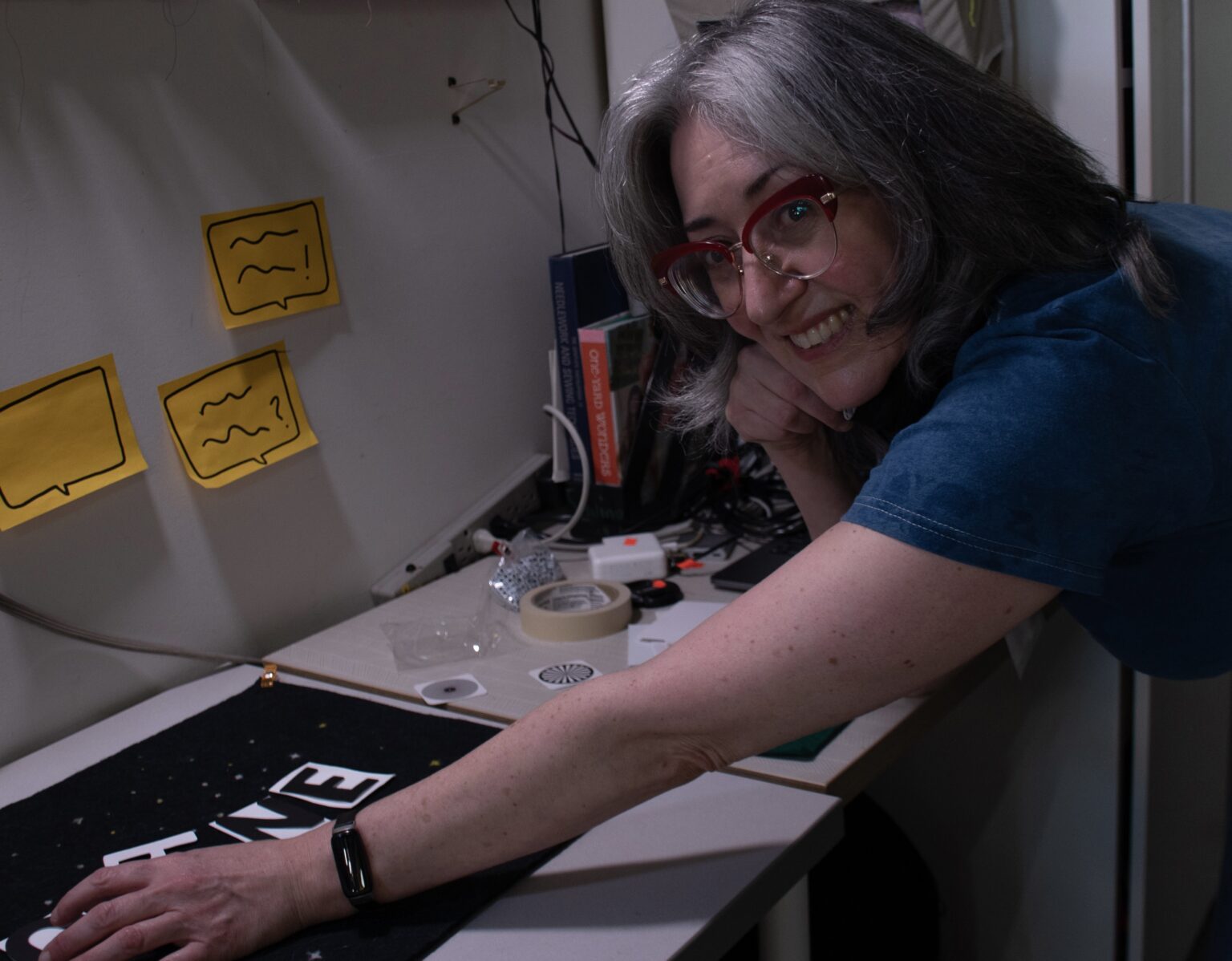 Regular part-time faculty member and alumna Becka Barker has been involved with the animation festival in a variety of roles through the years.