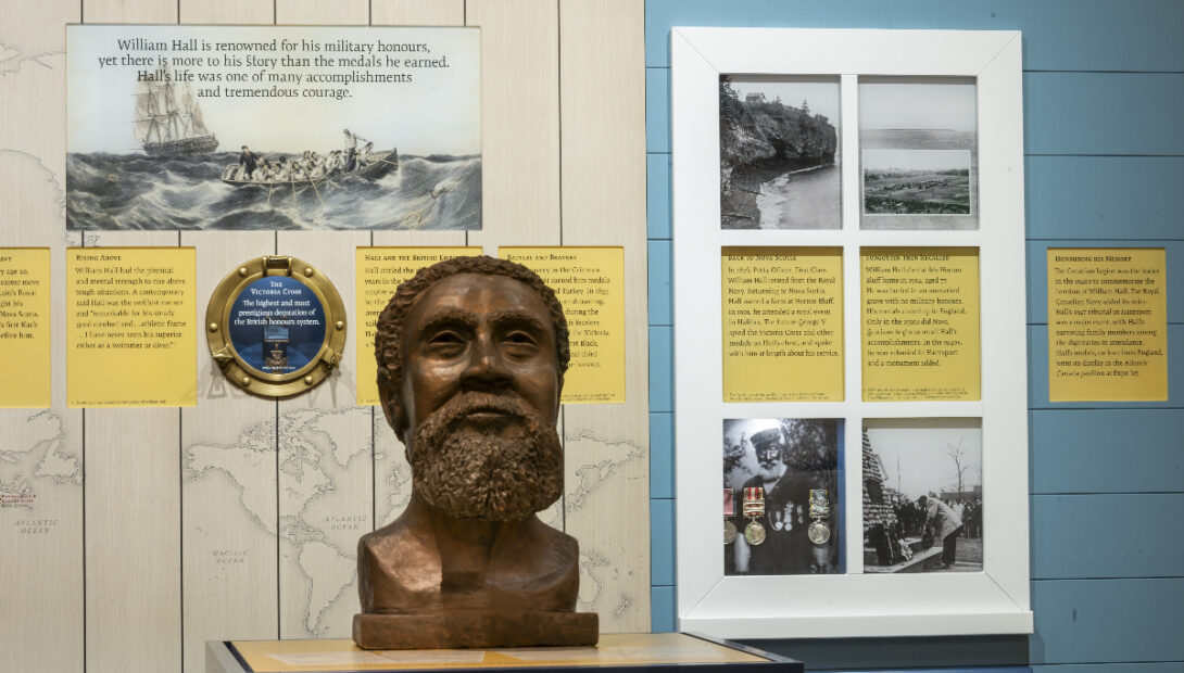 William Hall exhibit at the Black Cultural Centre
