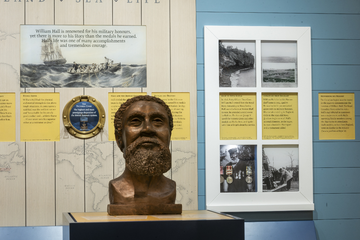 William Hall exhibit at the Black Cultural Centre