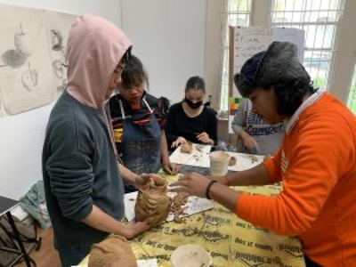 creative social ethics program in south africa classroom shots