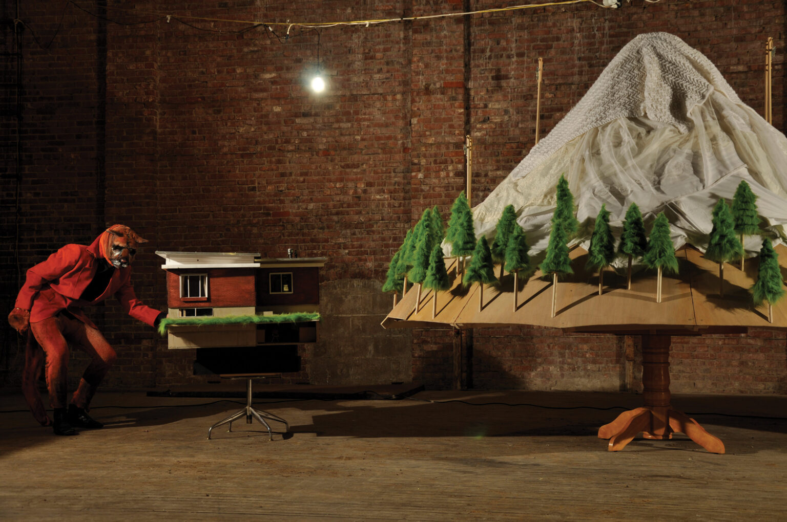 Secret Citadel by Graeme Patterson, multimedia installation, 2013.