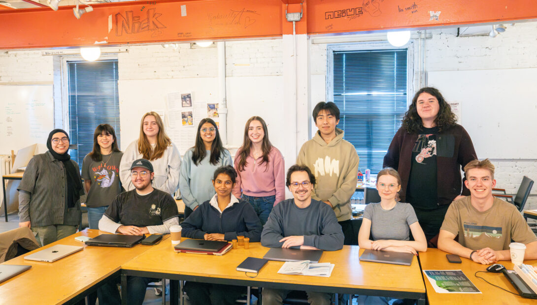 Students from Design Studio class 2025 DeWolf and Schultz