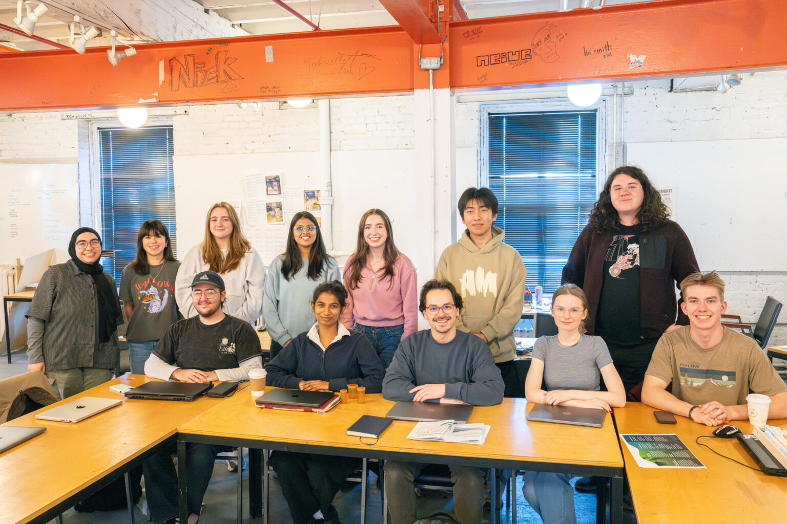 Students from Design Studio class 2025 DeWolf and Schultz